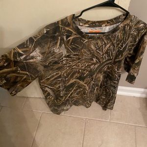 Mens game winner camo Tee shirt